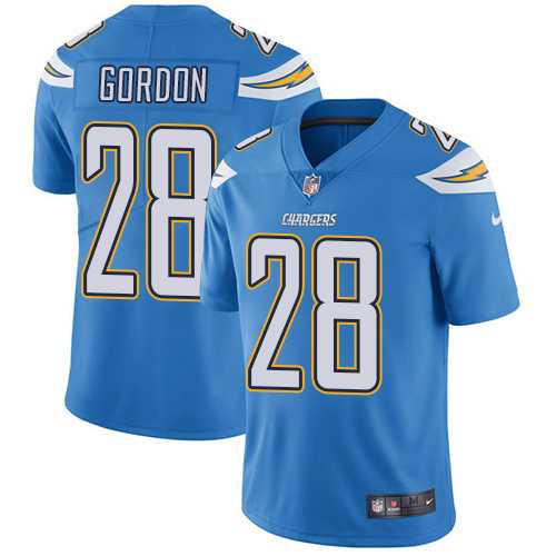 Nike San Diego Chargers #28 Melvin Gordon Electric Blue Alternate NFL Vapor Untouchable Limited Jersey,We sell and wholesale Nike San Diego Chargers #28 Melvin Gordon Electric Blue Alternate NFL Vapor Untouchable Limited Jersey on line form chian!
